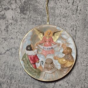 ROMAN FONTANINI Accessory GLORIA ANGEL'S MESSAGE ORNAMENT #55981  NIB 4.5"